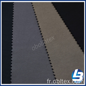 Tissu de polyester populaire Obl20-040 pour le manteau d&#39;hiver